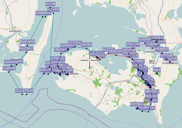 ruter og waypoints
